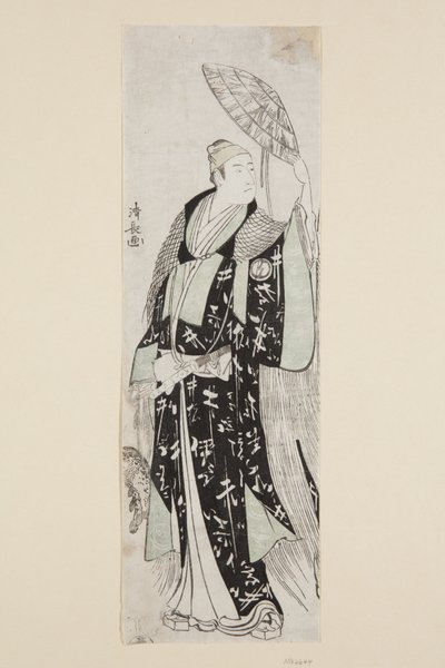 Schauspieler Sawamura Sōjūrō III als Minamoto no Yoritomo von Torii Kiyonaga