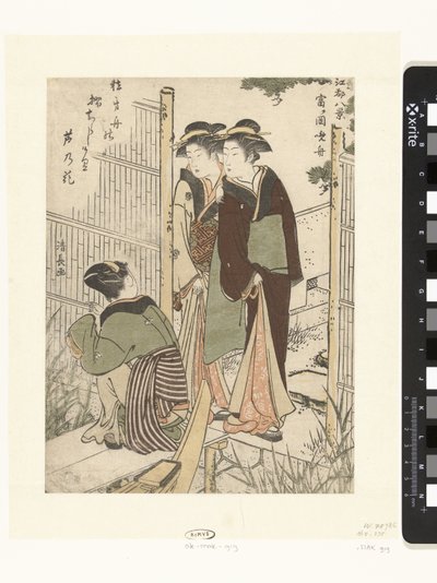 Abendboot in Tomigaoka von Torii Kiyonaga