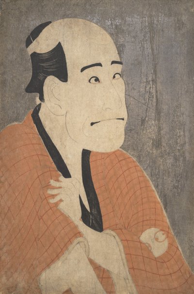 Arashi Ryuzo I als Ishibe Kinkichi im Stück Hana Ayame Bunroku Soga, 1794 von Toshusai Sharaku