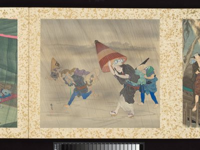 Handwerker, Schönheiten und jährliche Ereignisse von Toyohara Kunichika