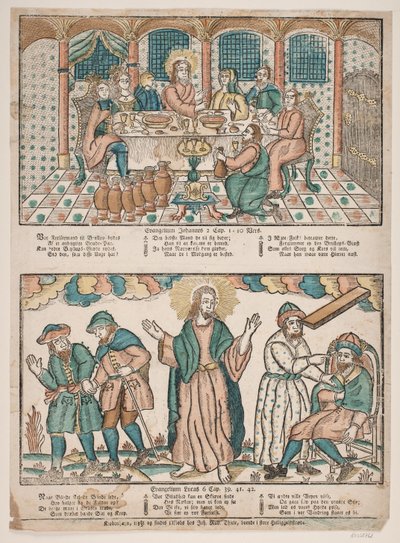 Die Hochzeit zu Kana und Christus von Ubekendt