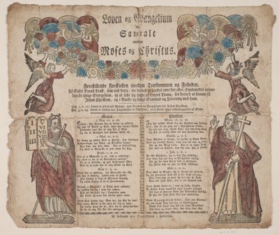 Gesetz und Evangelium oder Gespräch zwischen Moses und Christus von Ubekendt