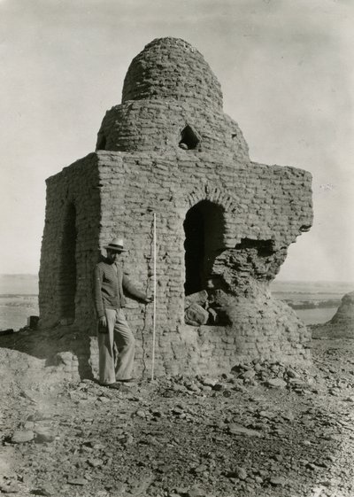 Großes Grab, Nekropolis, Qasr Ibrim, Ägypten, Foto von Ugo Monneret de Villard von Ugo Monneret de Villard