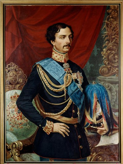 Karl von Bourbon Parma (1799-1883), Herzog von Parma - Karl III. von Bourbon (1823-1854) 19. Jahrhundert von Ulisse Passani