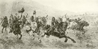 Attila, die Geißel Gottes von Ulpiano Checa y Sanz