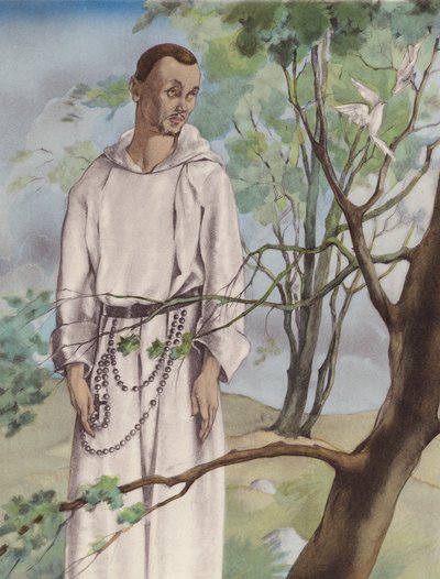 Brunelleschi-Illustration für Contes et Nouvelles de La Fontaine von Umberto (after) Brunelleschi