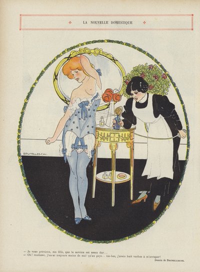 Illustration für Le Rire von Umberto (after) Brunelleschi