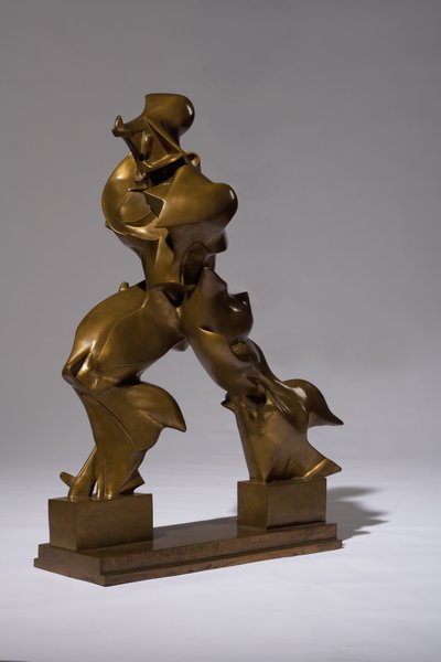 Einzigartige Formen der Kontinuität im Raum von Umberto Boccioni