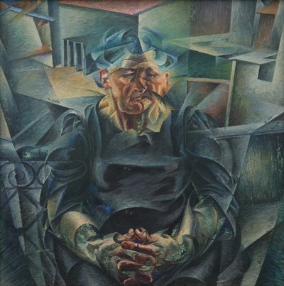 Horizontale Konstruktion von Umberto Boccioni