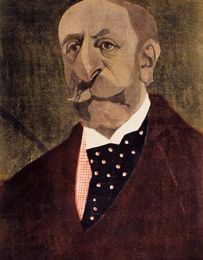 Porträt von Charles Camille Saint-Saëns, französischer Komponist, Pianist und Organist von Umberto Brunelleschi
