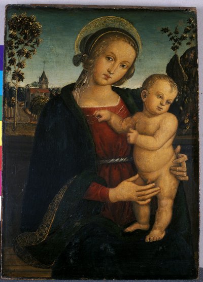 Madonna und Kind von Umbrian School