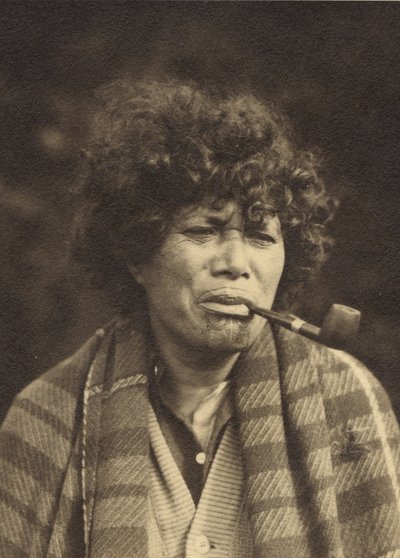 Maori-Charakterstudie von Una Garlick