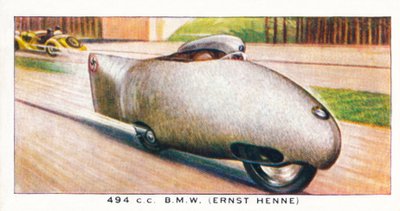 494 C.C. B.M.W. Ernst Henne, 1938 von Unbekannt