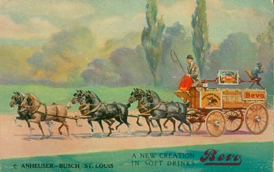Eine neue Kreation in Erfrischungsgetränken. Bevo. Anheuser Busch, St. Louis von Unbekannt