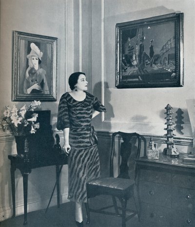 Eine Ecke im Haus von Lady Jowitt, 1934 von Unbekannt