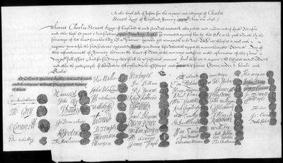 Ein Brief über Charles Stuart, Bonnie Prince Charlie, 18. Jahrhundert von Unbekannt