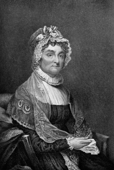 Abigail Adams 1744-1818, Ehefrau von Präsident John Adams, 18. Jahrhundert, 1908 von Unbekannt