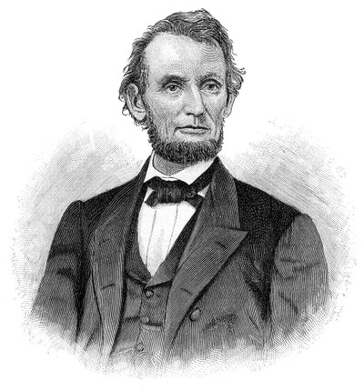 Abraham Lincoln, 16. Präsident der Vereinigten Staaten, 1900 von Unbekannt