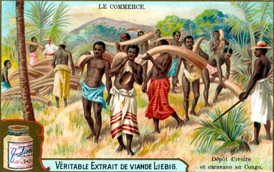 Werbung für Liebig-Fleischextrakt, Französisch, ca. 1900 von Unbekannt