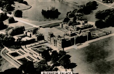 Luftaufnahme von Blenheim Palace, 1939 von Unbekannt