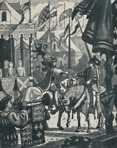 Auf dem Feld des Goldenen Tuchs, ca. 1934 von Unbekannt