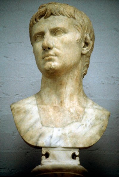 Augustus Caesar - Gaius Julius Caesar Octavianus 63 v. Chr.-14 n. Chr., erster römischer Kaiser von Unbekannt