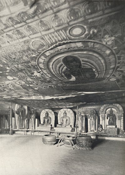 Aus den Felsentempeln von Dambulla, 1926 von Unbekannt