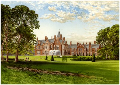 Bagshot Park, Surrey, Wohnsitz des Herzogs von Connaught, ca. 1880 von Unbekannt