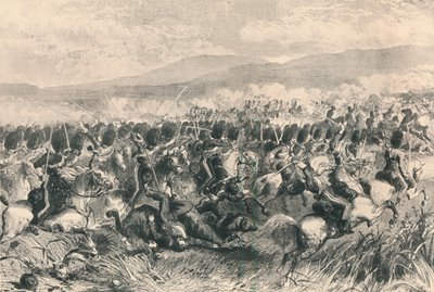 Balaclava, 25. Oktober 1854. Der Angriff der Scots Greys von Unbekannt