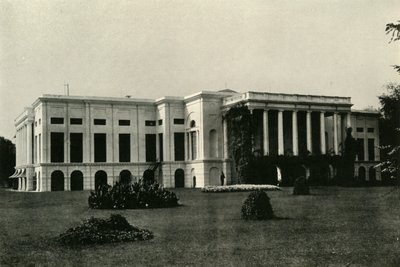 Barrackpore House, Nordfront, 1903 von Unbekannt