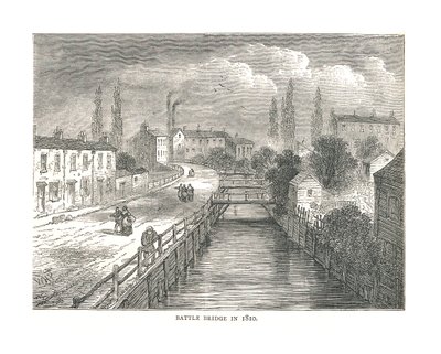 Battle Bridge, 1810 von Unbekannt