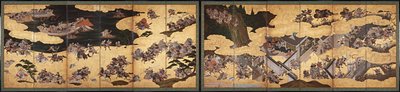 Kampfszenen aus der Geschichte von Heike (Heike Monogatari) von Unbekannt