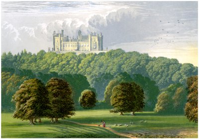 Belvoir Castle, Leicestershire, Heimat des Herzogs von Rutland, ca. 1880 von Unbekannt