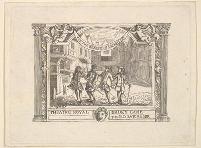 Benefizkarte für Joe Miller, 1790er Jahre von Unbekannt