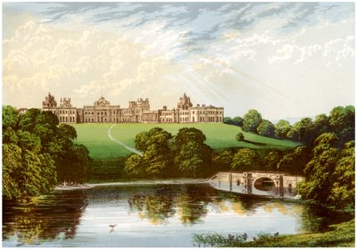 Blenheim Palace, Oxfordshire, Residenz des Herzogs von Marlborough von Unbekannt