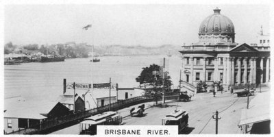 Brisbane River, Queensland, Australien, 1928 von Unbekannt