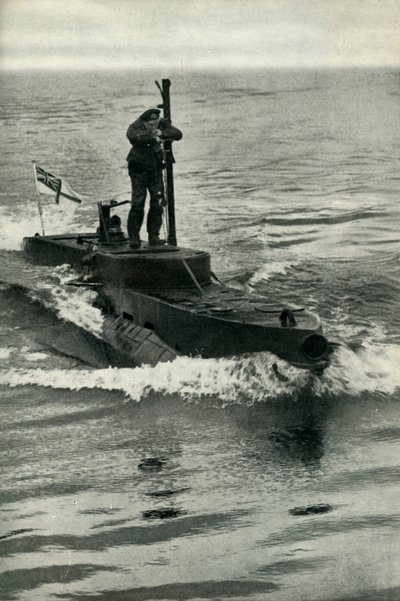 Britisches X-Craft-Zwerg-U-Boot, Zweiter Weltkrieg, 1945 von Unbekannt