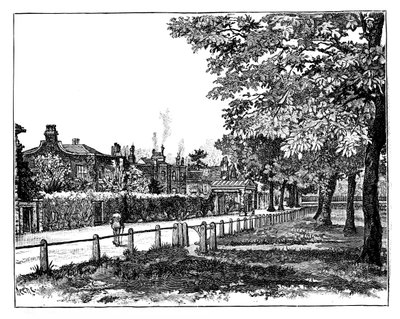 Cambridge Cottage, Kew, London von Unbekannt