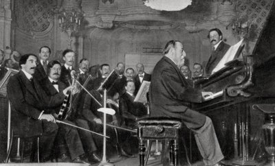 Camille Saint-Saens, französischer Komponist, Musiker und Dirigent, 1910 von Unbekannt