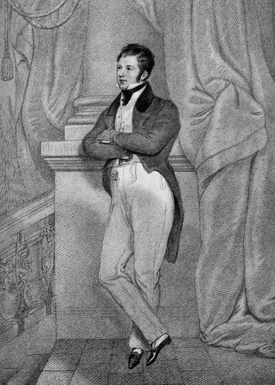 Kapitän Frederick Marryat 1792-1848, englischer Schriftsteller, 19. Jahrhundert, 1908 von Unbekannt