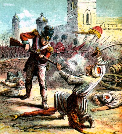 Eroberung von Seringapatam, 1799 von Unbekannt