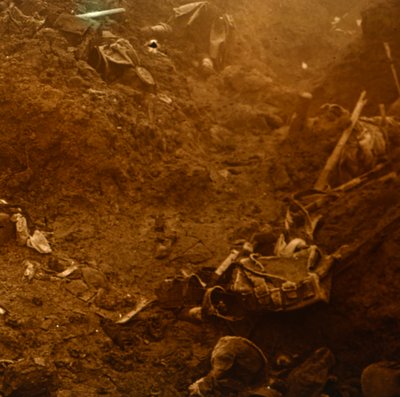 Eroberter feindlicher Graben, Les Éparges, Nordfrankreich, 1915 von Unbekannt