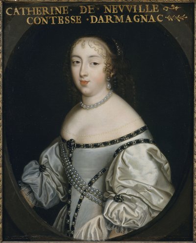 Catherine de Neufville de Villeroy, Gräfin von Armagnac 1639-1707, ca. 1665 von Unbekannt