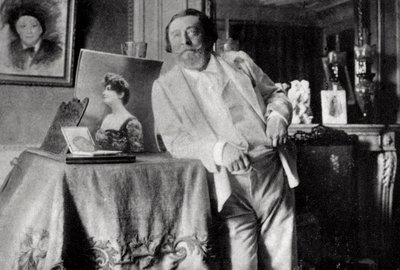 Catulle Mendes, französischer Dichter und Schriftsteller, 1906 von Unbekannt