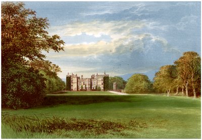 Chillingham Castle, Northumberland, Heimat des Earl of Tankerville, ca. 1880 von Unbekannt