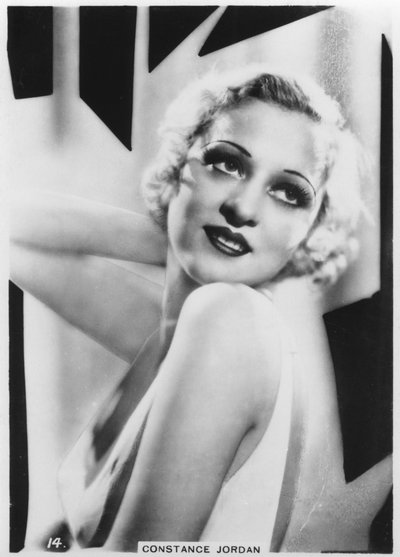 Constance Jordan, Schauspielerin, ca. 1938 von Unbekannt