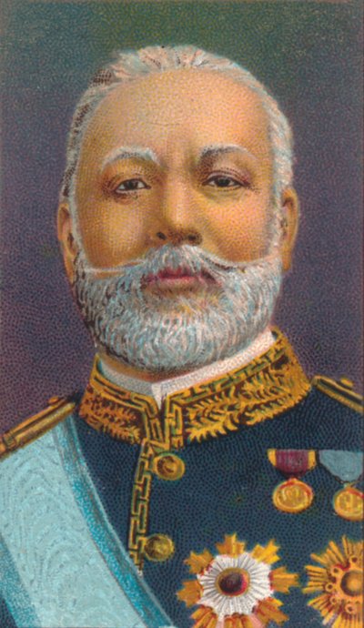 Graf Hayashi Tadasu, 1850-1913, Karrierediplomat und Kabinettsminister in der Meiji-Periode Japans, 1906 von Unbekannt
