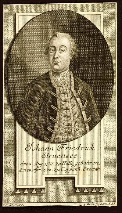 Graf Johann Friedrich Struensee von Unbekannt