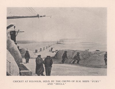 Cricket in Igloolik, 1822-1823, 1912 von Unbekannt