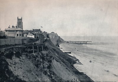 Cromer - Die Kirche auf den Klippen, 1895 von Unbekannt
